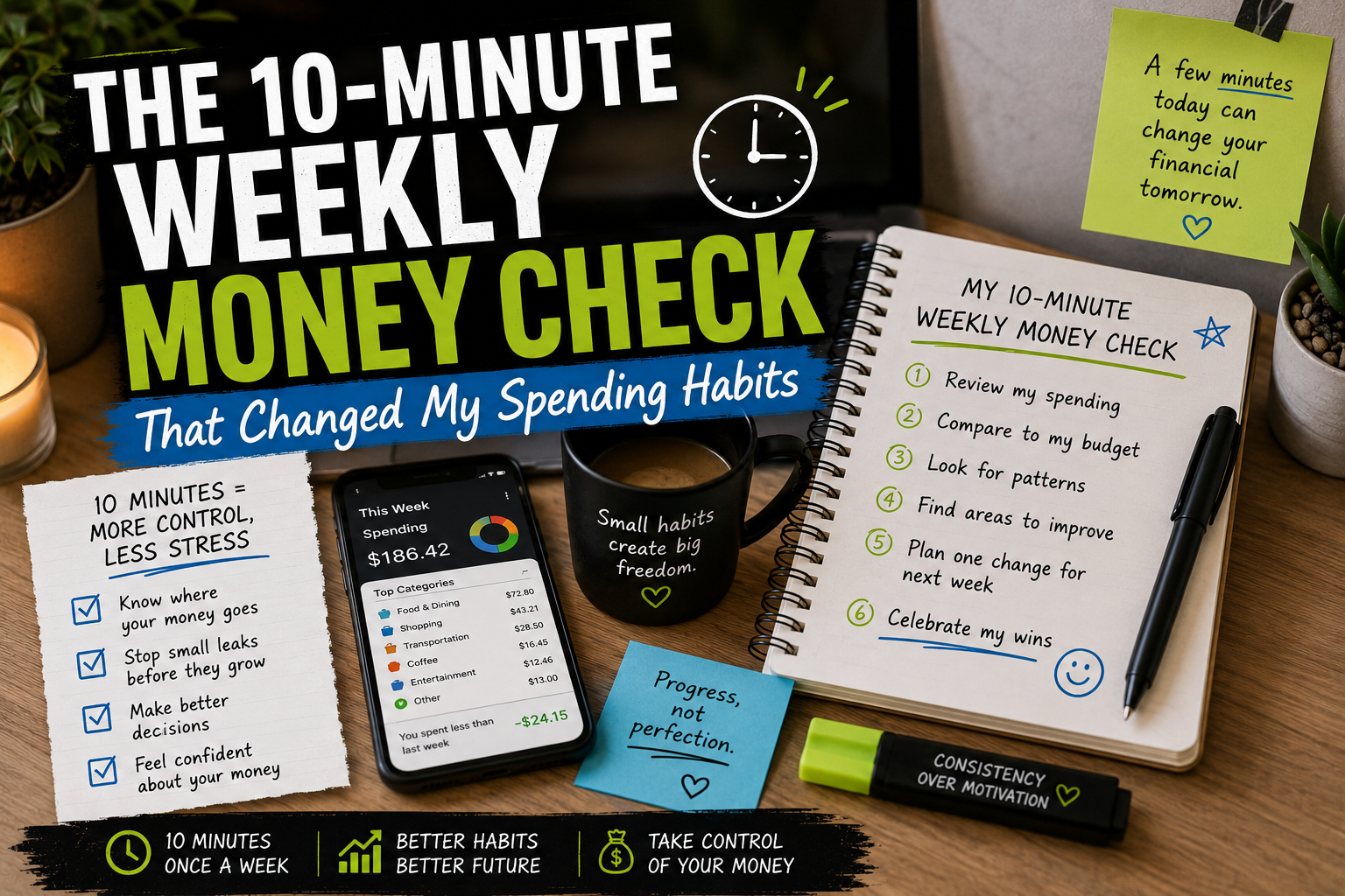 The 10 Minute Weekly Money Check That Changed My Spending Habits