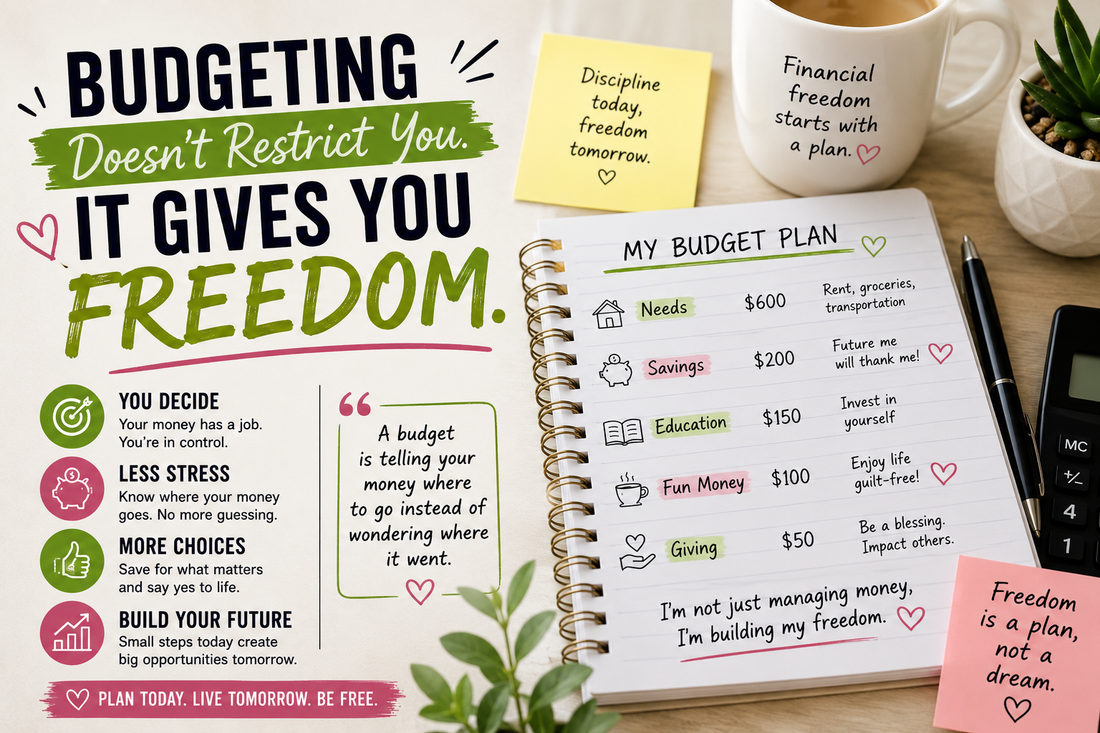 Budgeting Doesn't Restrict You. It Gives You Freedom