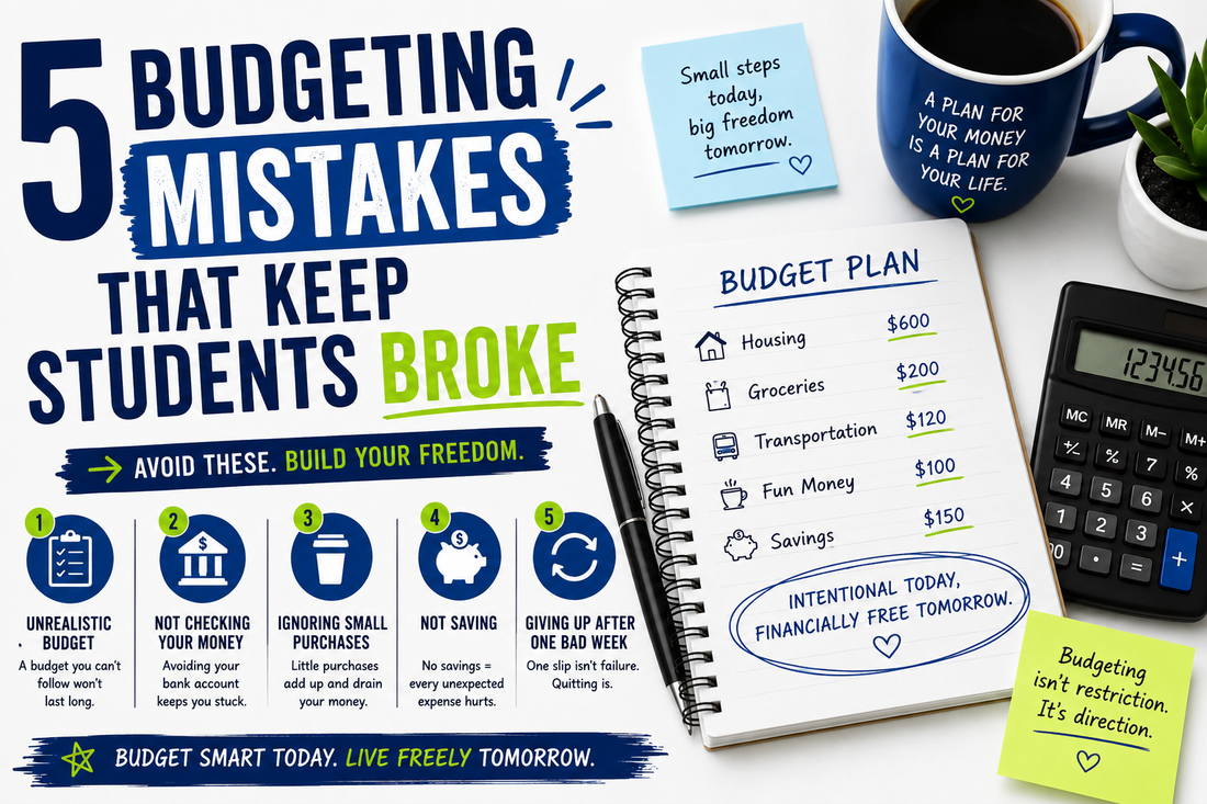 5 Budgeting Mistakes That Keep Students Broke