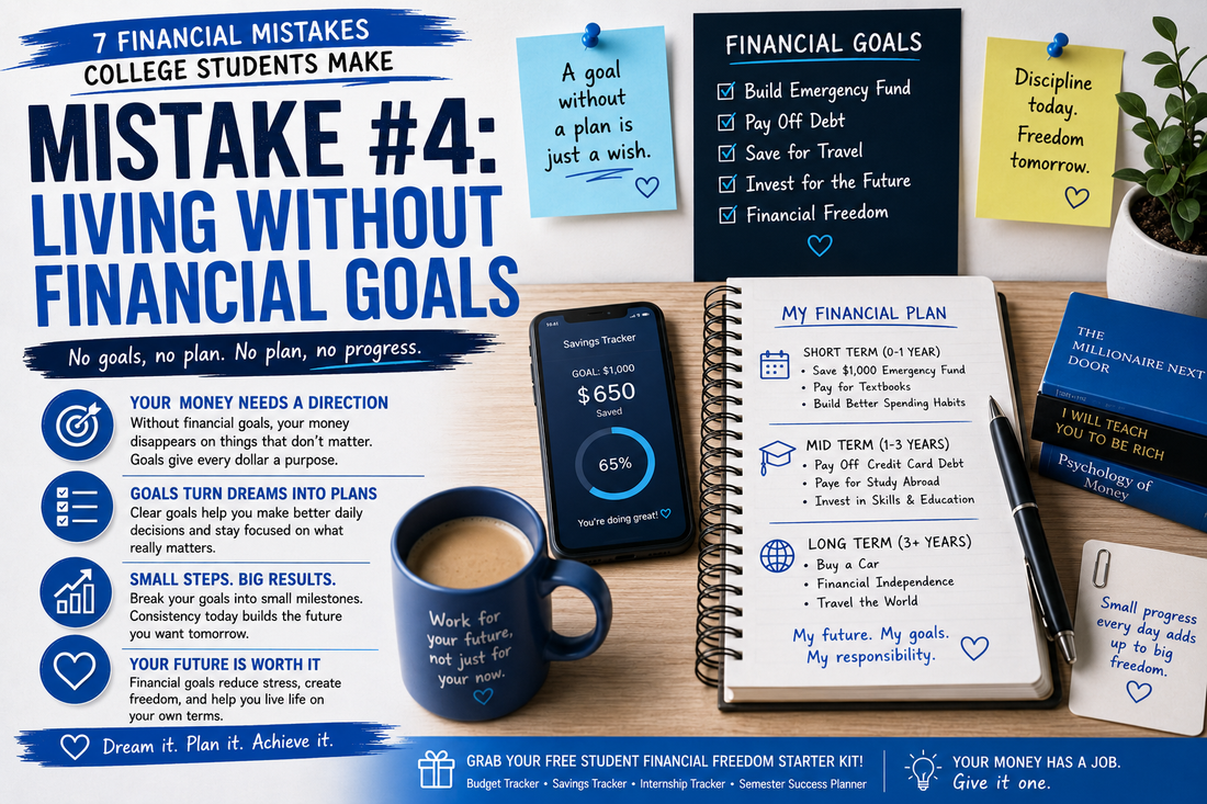 Mistake #4: Living Without Financial Goals